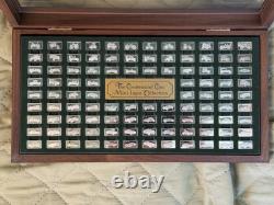 Franklin Mint Centennial Car Mini-Ingot Collection Complete 100 Sterling Silver