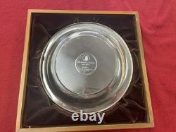 Franklin Mint Champleve Butterfly Sterling Plate 1977 PPSKN (354676)