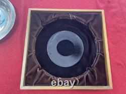 Franklin Mint Champleve Butterfly Sterling Plate 1977 PPSKN (354676)