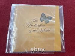 Franklin Mint Champleve Butterfly Sterling Plate 1977 PPSKN (354676)