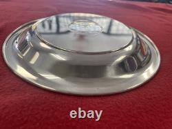 Franklin Mint Champleve Butterfly Sterling Plate 1977 PPSKN (354676)