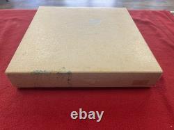 Franklin Mint Champleve Butterfly Sterling Plate 1977 PPSKN (354676)