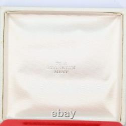 Franklin Mint Christmas Ingot 1973 The Carolers Sterling Silver 1000 Grains Ba
