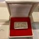Franklin Mint Christmas Ingot 1974 The Snowman Sterling Silver 1000 Grains Bar