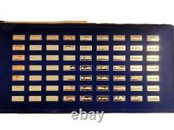 Franklin Mint Classic Car Miniature Collection Sterling Silver. COA, All Cards