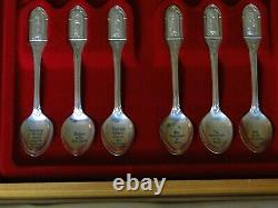 Franklin Mint Collection, APOSTLE SPOONS, Limited Edition, Sterling Silver, 1973
