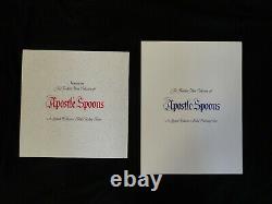 Franklin Mint Collection, APOSTLE SPOONS, Limited Edition, Sterling Silver, 1973