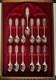 Franklin Mint Collection Of Apostle Spoons, Solid Sterling Silver 14.8 Troy Oz