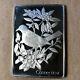Franklin Mint Connecticut State Bird And Flower 1.25 Oz Sterling Silver Art Bar