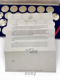 Franklin Mint Discovery of America 500th Anniversary Sterling Silver (CSC052947)