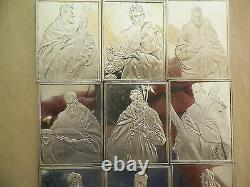 Franklin Mint El Greco Apostles-13 Sterling Silver Ingots 527.2 Grams