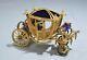 Franklin Mint Faberge 24kt Sterling Silver Imperial Carriage Lapis Garnets