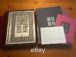 Franklin Mint Family Bible New American (Catholic) w Sterling Silver Cover & Box