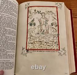 Franklin Mint Family Bible Sterling Silver Cover Illustrations KJV Collectible