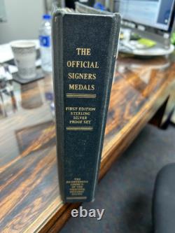 Franklin Mint First Edition The Official Signers Set / sterling coins / 56 total