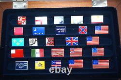 Franklin Mint Flags Of Liberty Sterling Silver Ingots 25 Historic Flags 925 Coa