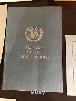Franklin Mint Flags Of The UN Sterling Silver Mini Ingot Collection COMPLETE