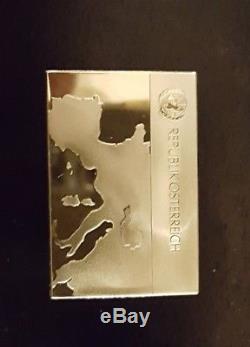 Franklin Mint Flags of the United Nations Sterling Silver Ingots