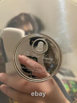 Franklin Mint Four Seasons Complete Set of 4 STERLING SILVER PLATES, Brand New