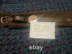 Franklin Mint Frederic Remington Sterling Silver Limited Edition Watch 1987