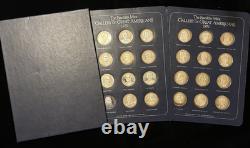 Franklin Mint GALLERY OF GREAT AMERICANS 1970-1971 Sterling Silver Sets 19.68 oz