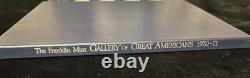 Franklin Mint GALLERY OF GREAT AMERICANS 1970-1971 Sterling Silver Sets 19.68 oz