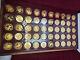 Franklin Mint Governors Edition States Of The Union Sterling Silver Medal Set
