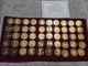 Franklin Mint Governors Edition States Of The Union Sterling Silver Medal Set