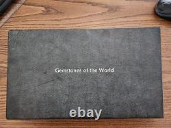 Franklin Mint Gemstones of The World Sterling Silver Ingot Set withStones Mint