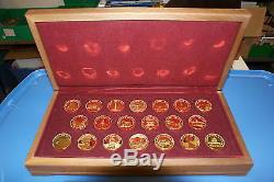 Franklin Mint Great American Landmarks Collection Gold-Plated Sterling Silver