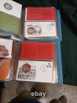 Franklin Mint Great Historic Sites Of America 45 Sterling Silver Medals (R)