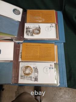 Franklin Mint Great Historic Sites Of America 45 Sterling Silver Medals (R)