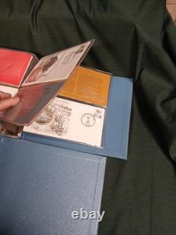 Franklin Mint Great Historic Sites Of America 45 Sterling Silver Medals (R)