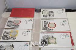 Franklin Mint Great Historic Sites Of America Set of 17 Sterling Silver Coins