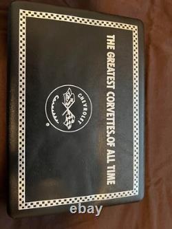 Franklin Mint Greatest Corvettes of All Time Silver Ingots Set Franklin Mint Greatest Corvettes of All Time Silver Ingots Set