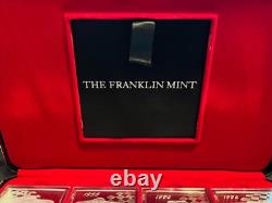 Franklin Mint Greatest Corvettes of All Time Silver Ingots Set Franklin Mint Greatest Corvettes of All Time Silver Ingots Set