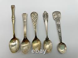 Franklin Mint Greatest Silversmiths Silver Spoons, 925, Set of 15