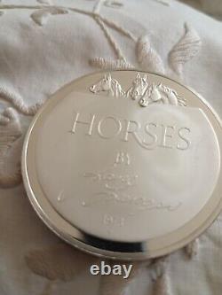 Franklin Mint HORSES Lane Lunger 80g Sterling Silver Round Coin Medallion