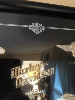 Franklin Mint Harley-davidson Sterling Silver & Gold Tank Insignias Badge Set