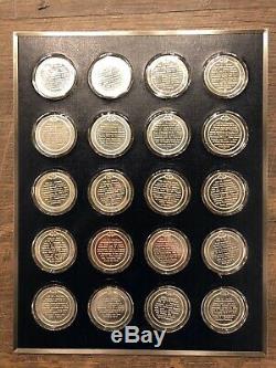 Franklin Mint History of the United States 200 Sterling Silver Medal, 250 oz