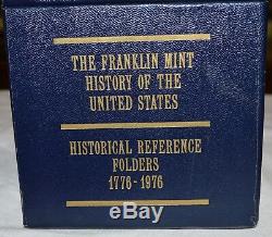 Franklin Mint History of the United States Sterling Silver Medal Set of 200