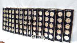 Franklin Mint History of the United States Sterling Silver Proof Medal Set