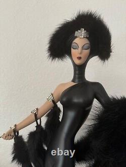 Franklin Mint House of Erte A Symphony in Black Rare Collectable