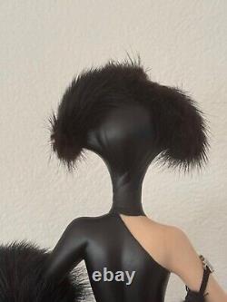 Franklin Mint House of Erte A Symphony in Black Rare Collectable