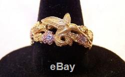 Franklin Mint Hummingbird Ring from The House of Faberge Ladies Size 8.5 New