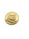 Franklin Mint Leonardo Da Vinci Gold On Sterling Silver 2 Oz Self Portrait Medal