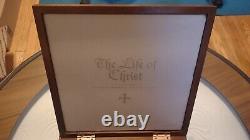 Franklin Mint Life Of Christ 2 Complete Sets Sterling Silver and 24k Gold