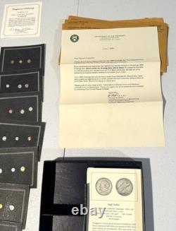 Franklin Mint Miniature Coins of the United States Random Lot 146 Coins Total