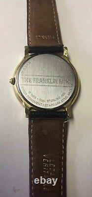 Franklin Mint Monte Carlo Casino Unisex Watch Diamond Sterling Quartz France