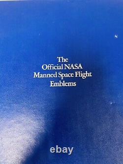 Franklin Mint NASA Sterling Manned Space Flight Emblem Set of 25 Complete Rare